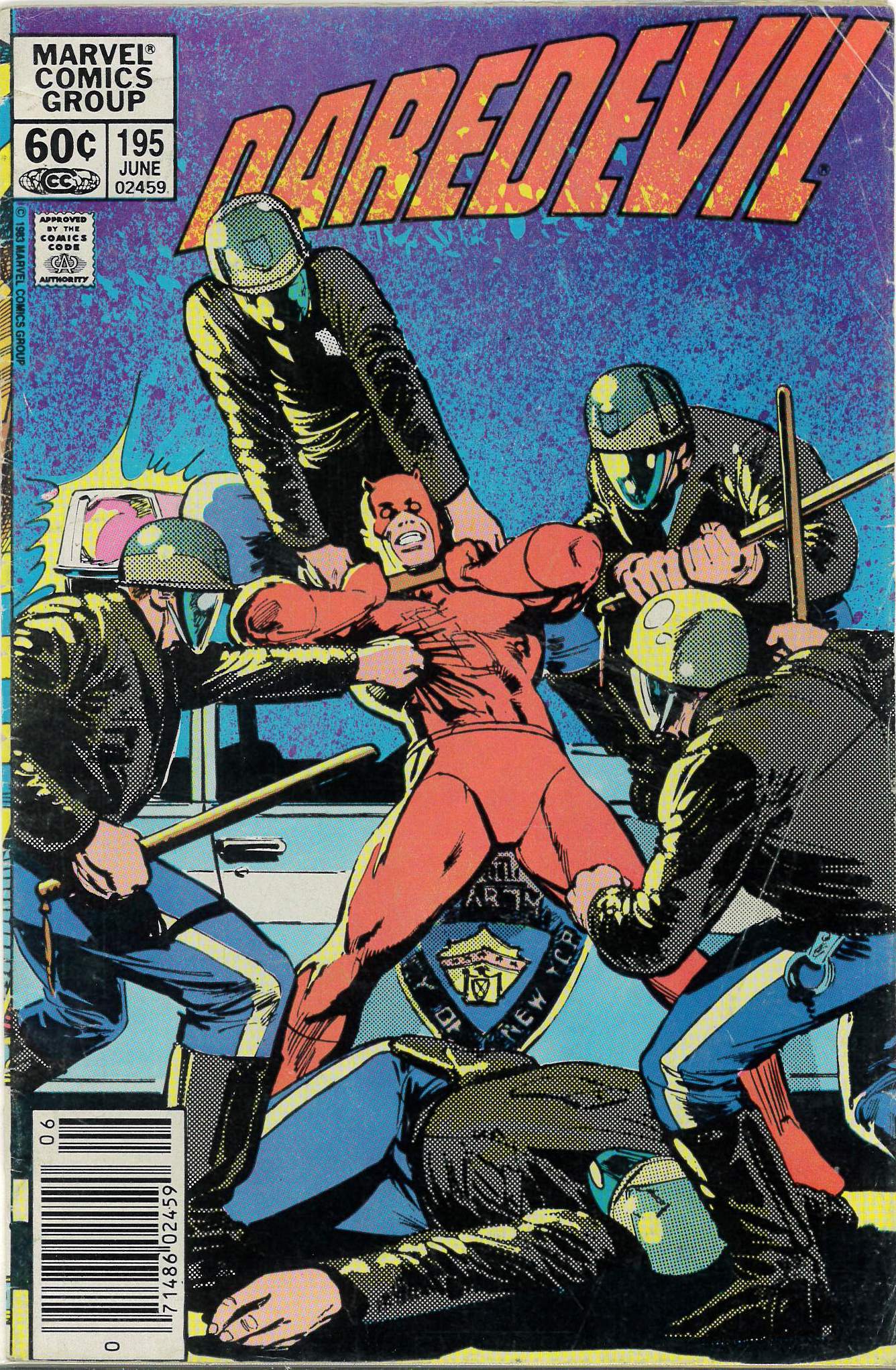 DAREDEVIL (1964-2018 SERIES) #195: Newsstand: VF DAREDEVIL (1964-2018 SERIES) #195: Newsstand: VF