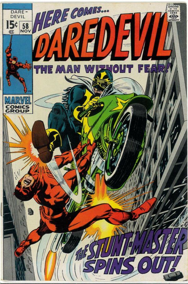 DAREDEVIL (1964-2018 SERIES) #58: 1st Stunt-Master – VF/NM