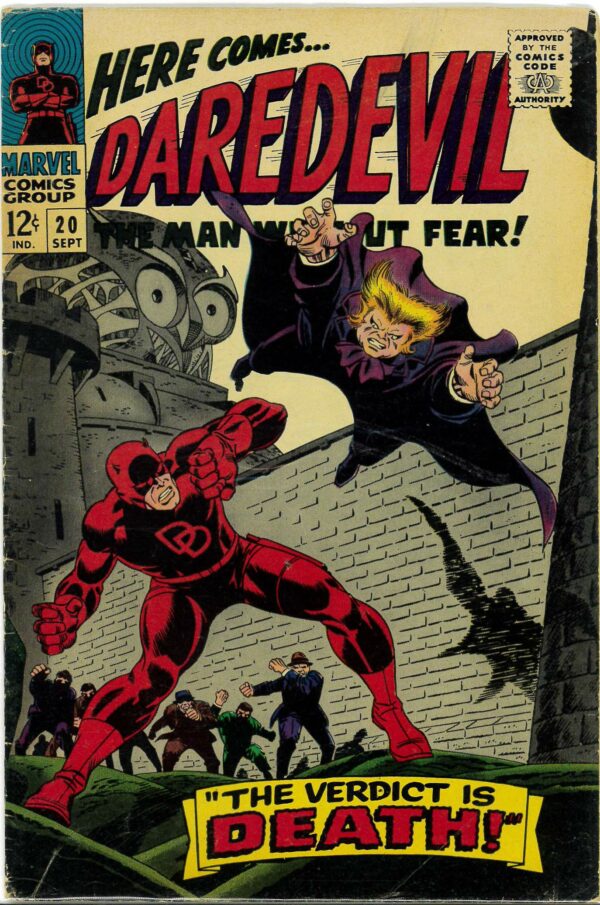 DAREDEVIL (1964-2018 SERIES) #20: Gene Colan: Owl: FN