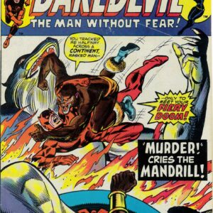 DAREDEVIL (1964-2018 SERIES) #112: Black Widow: VF