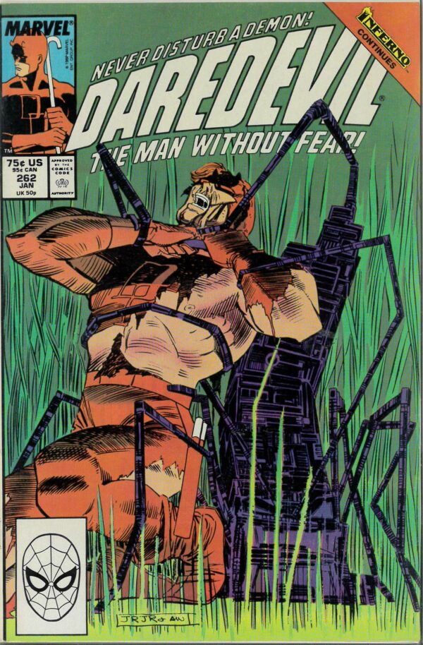 DAREDEVIL (1964-2018 SERIES) #262: Black Widow: Stick: Typhiod Mary: Inferno