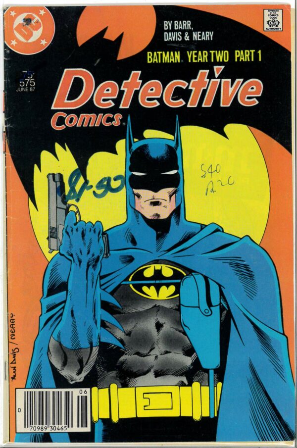DETECTIVE COMICS (1935- SERIES) #575: 1st app 2nd Reaper (Judson Caspian); Newsstand Ed; VG/FN