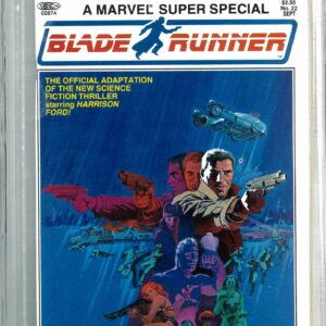MARVEL SUPER SPECIAL #22: 1st Blade Runner – Sterank cover – 9.4 Halo Graded