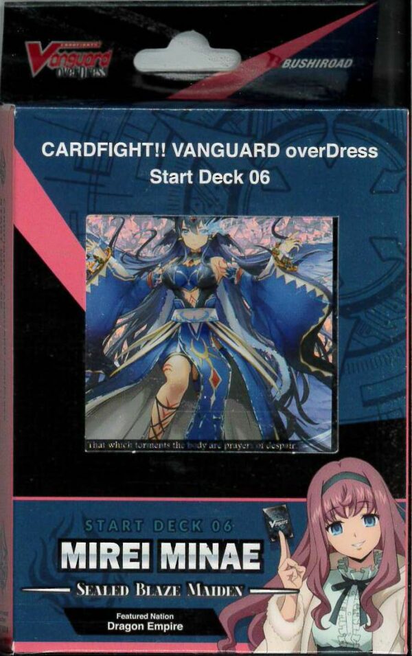 CARDFIGHT VANGUARD OVERDRESS CCG #8: Mirei Minae Start Deck 06 (Dragon Empire)