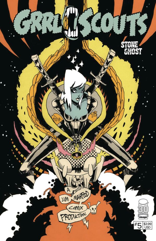 GRRL SCOUTS: STONE GHOST #5: Jim Mahfood cover A