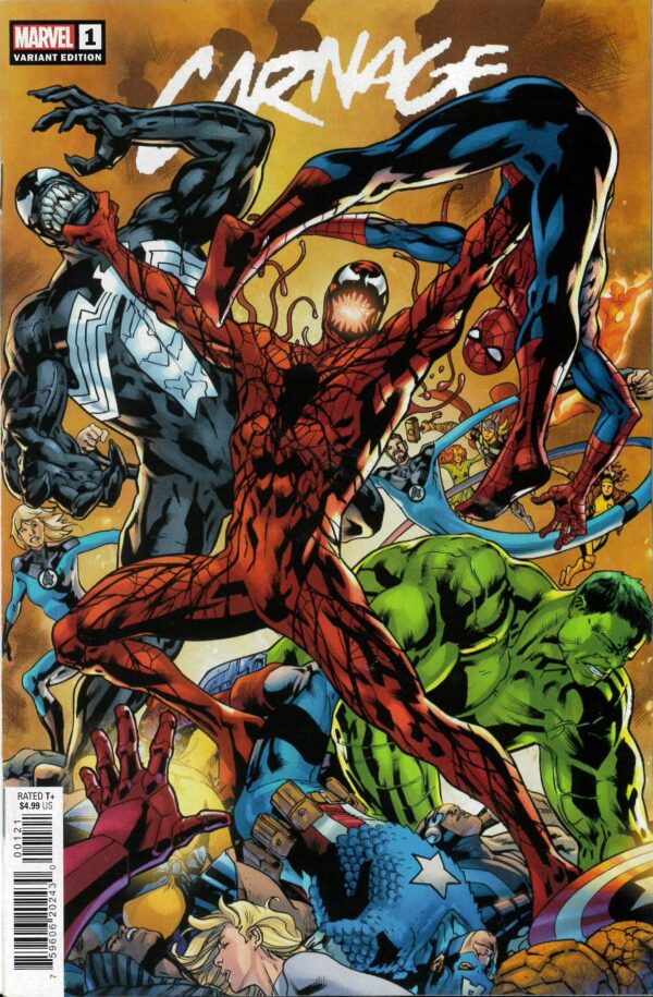 CARNAGE (2022 SERIES) #1: Bryan Hitch cover