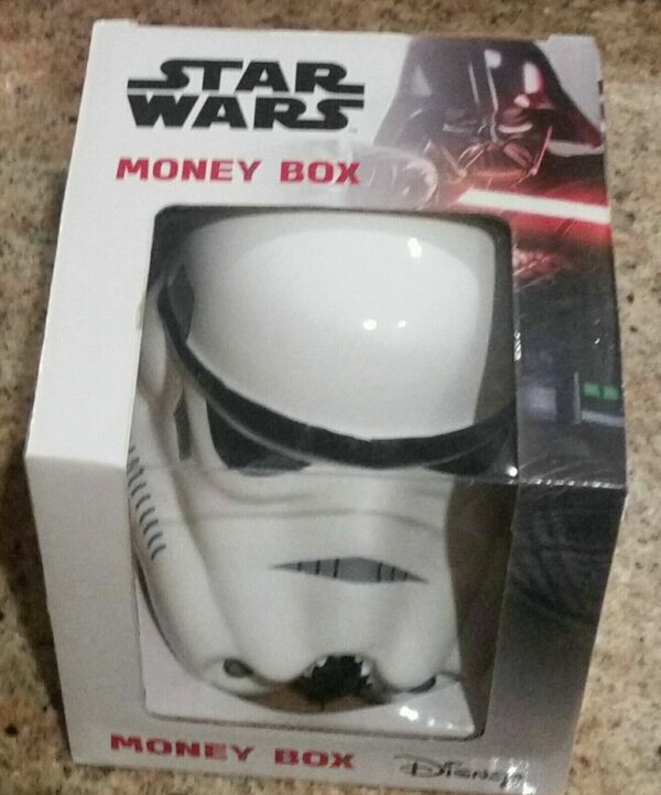 STAR WARS MONEY BOX #1: Storm Trooper Helmut