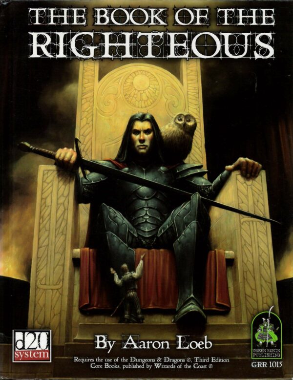 DUNGEONS AND DRAGONS 3RD EDITION GREEN RONIN #1015: The Book of the Righteous HC (Pantheons) – NM – 1015