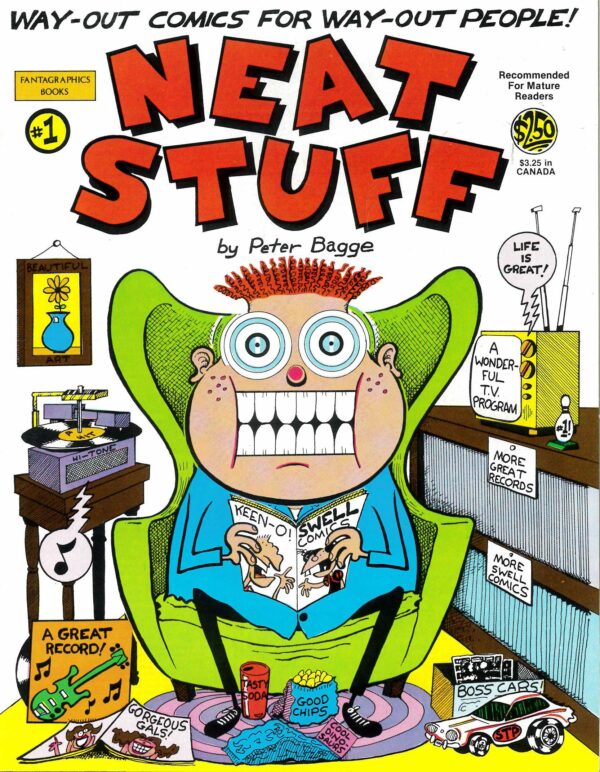 NEAT STUFF #1: Peter Bagge – 2nd Edition – NM