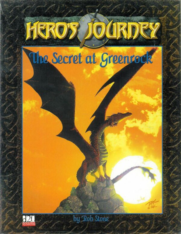 DUNGEONS AND DRAGONS 3RD EDITION #1: Hero’s Journey Secret at Greenrock (Citizen) NM (lvl 5-7) 1