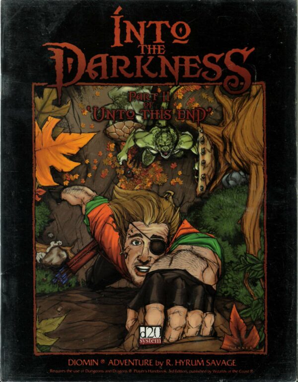 DUNGEONS AND DRAGONS 3RD EDITION #1002: Diomin Into The Darkness: Unto this End (Otherworld) – NM