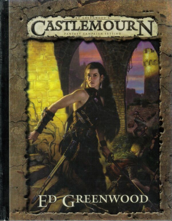 DUNGEONS AND DRAGONS 3RD EDITION #1004: Castlemorn Campaigin Setting HC (Margaret Weiss) NM – 1004