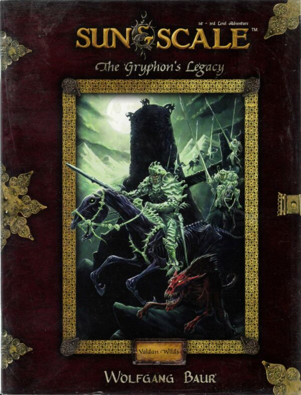 DUNGEONS AND DRAGONS 3RD EDITION #1051: Sun & Scale The Gryphon’s Legacy (Gaslight Press) NM – 1051