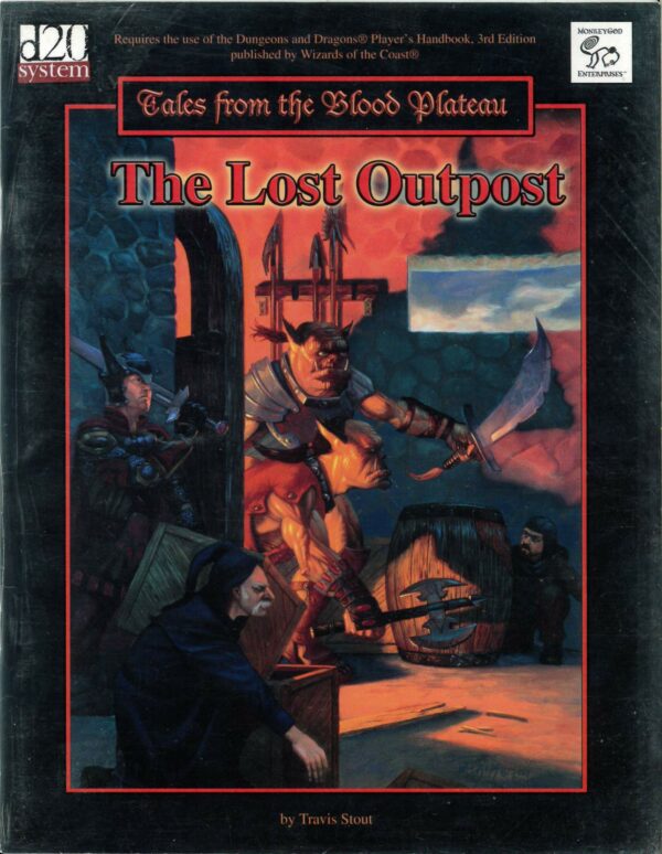 DUNGEONS AND DRAGONS 3RD EDITION #1106: Tales/Lost Plateau The Last Outpost (Monkey God) NM – 1106