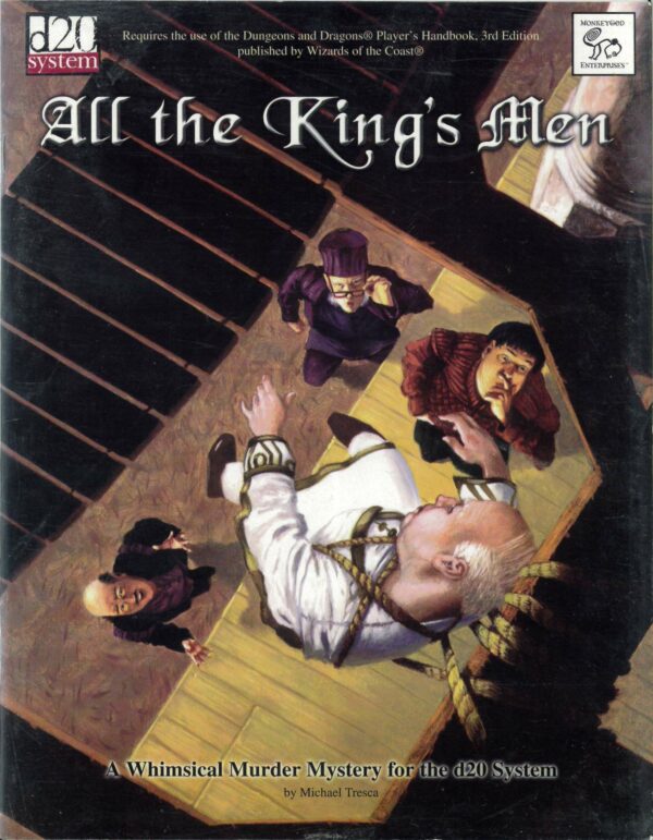 DUNGEONS AND DRAGONS 3RD EDITION #1114: All the King’s Men (Monkey God Enterprises) – NM – 1114
