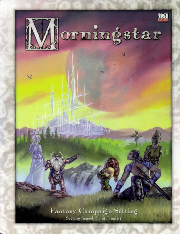 DUNGEONS AND DRAGONS 3RD EDITION #4100: Morningstar Campaign Setting HC (Goodman Games) NM – 4100