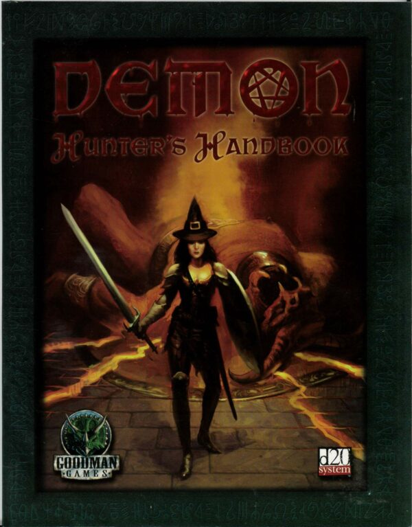 DUNGEONS AND DRAGONS 3RD EDITION #4320: Demon Hunters Handbook (Goodman Games) – NM – 4320