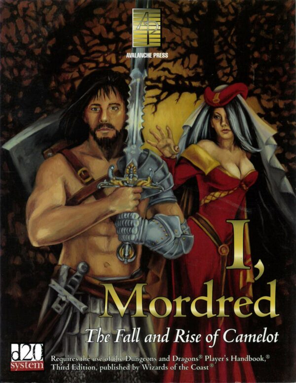DUNGEONS AND DRAGONS 3RD EDITION #912: I Mordred the Fall and Rise of Camelot (Avalanche) NM – 912