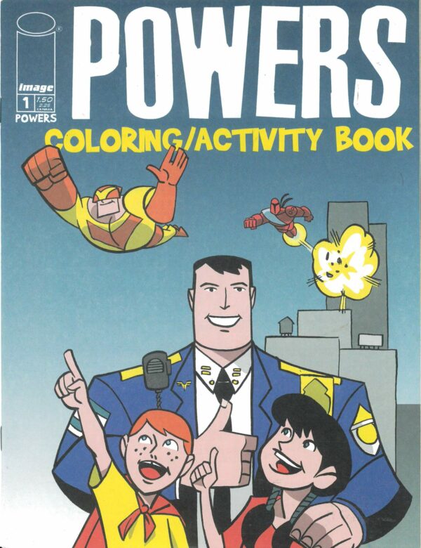 POWERS COLORING & ACTIVITY BOOK: NM