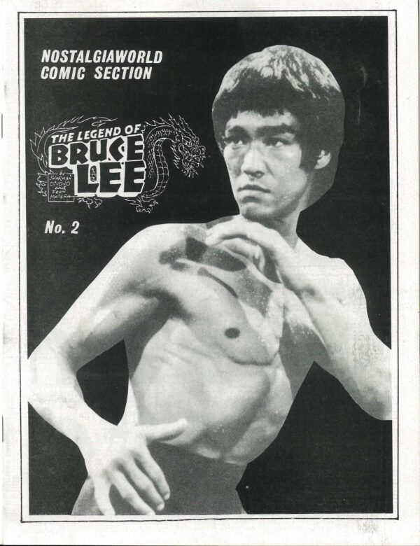 NOSTALGIAWORLD COMICS SECTION #2: Legend of Bruce Lee (1983 LA Times Syndicate) – NM