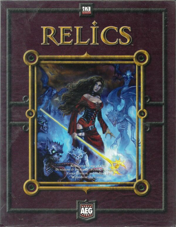 DUNGEONS AND DRAGONS 3RD EDITION ALDERAC #8516: Relics Sourcebook – Brand New (NM) – 8516