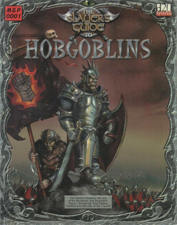 DUNGEONS AND DRAGONS 3RD EDITION MONGOOSE #1: Slayer’s Guide to Hobgoblins – NM – 0001