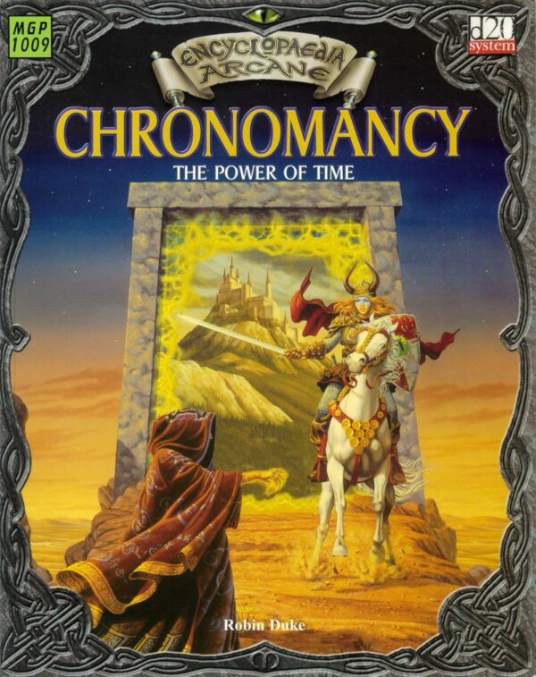 DUNGEONS AND DRAGONS 3RD EDITION MONGOOSE #1009: Chronmancy The Power of Time Sourcebook – NM – 1009