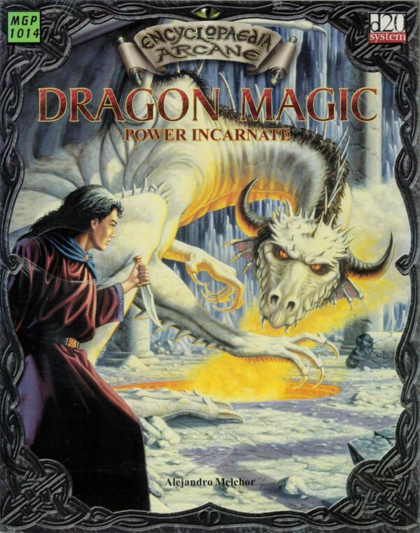 DUNGEONS AND DRAGONS 3RD EDITION MONGOOSE #1014: Dragon Magic Power Incarnate Sourcebook – NM – 1014