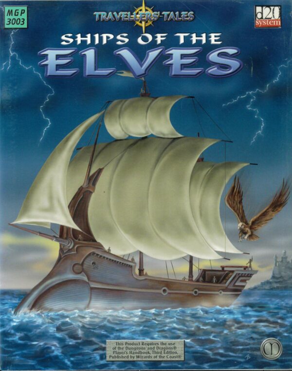 DUNGEONS AND DRAGONS 3RD EDITION MONGOOSE #3003: Travellers’ Tales Ships of the Elves Deadly Grace NM – 3003