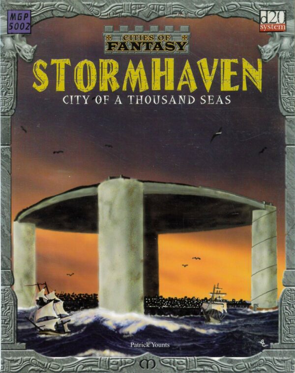 DUNGEONS AND DRAGONS 3RD EDITION MONGOOSE #5002: Cities of Fantasy: Stormhaven City of a 1000 Seas – NM 5002