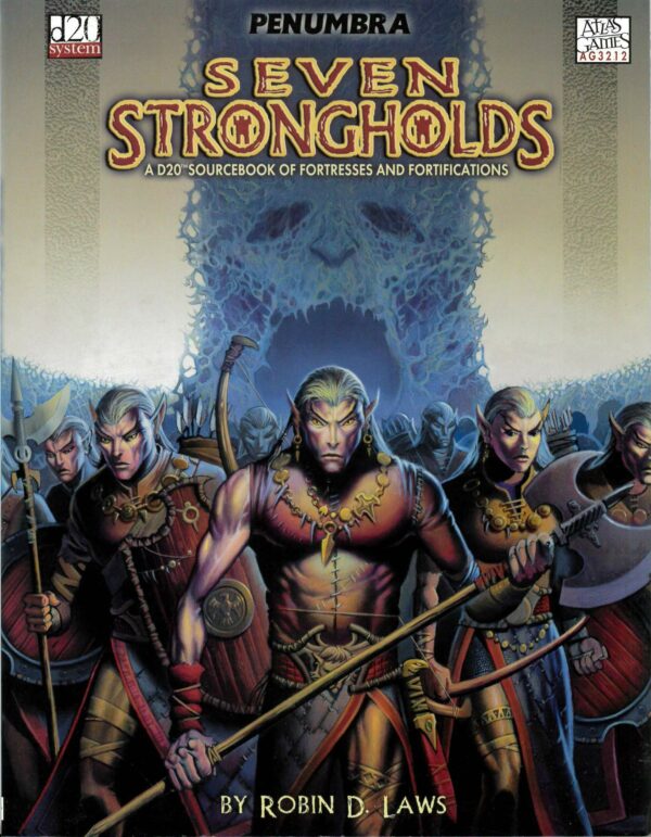 DUNGEONS AND DRAGONS 3RD EDITION ATLAS GAMES #3212: Penumbra Seven Strongholds – NM – 3212