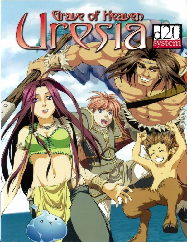 BIG EYES SMALL MOUTH RPG REVISED (D20) #606: Uresia: Grave of Heaven – NM – 606