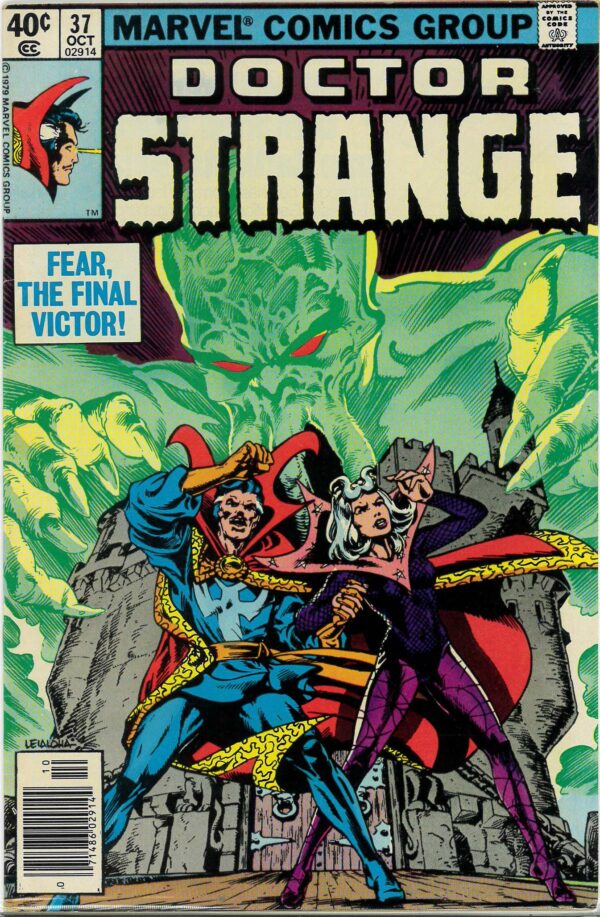 DOCTOR STRANGE (1975-1986 SERIES) #37: Newsstand: Black Knight: Dweller in Darkness: D’Spayre:VF/NM