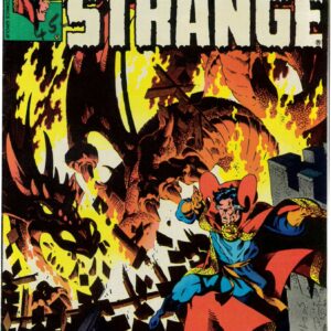 DOCTOR STRANGE (1975-1986 SERIES) #42: Clea: Sara Wolfe: Newsstand: last 40 cent cover: VF/NM