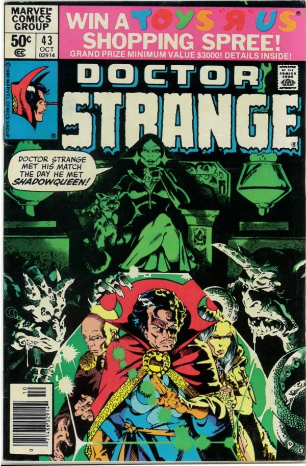 DOCTOR STRANGE (1975-1986 SERIES) #43: Clea: Wong: Newsstand: VF