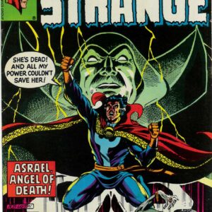 DOCTOR STRANGE (1975-1986 SERIES) #40: Newsstand: Baron Mordo: Clea: Sara Wolfe: VF