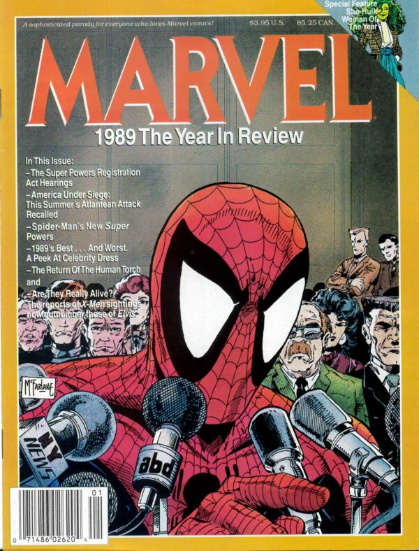 MARVEL YEAR-IN REVIEW #1989: NM