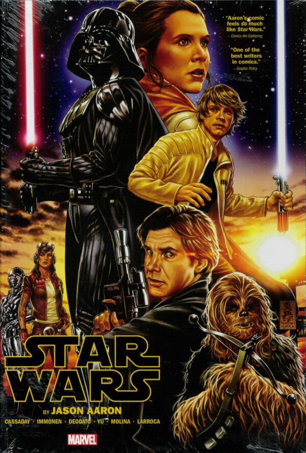 STAR WARS BY JASON AARON OMNIBUS (HC) #0: Mark Brooks Direct Market cover (Hardcover edition)