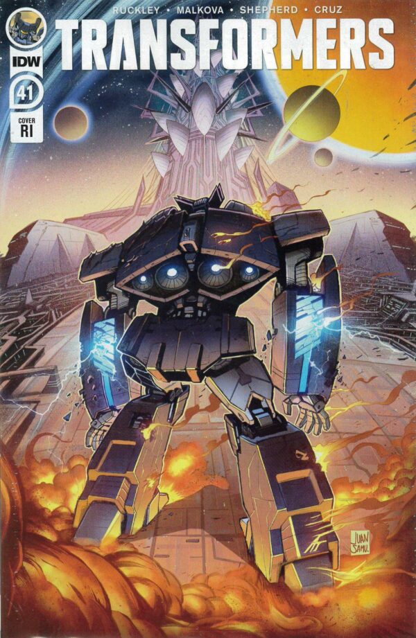 TRANSFORMERS (2019 SERIES) #41: Juan Samu RI cover C