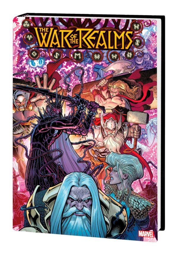 WAR OF THE REALMS OMNIBUS (HC) #0: Art Adams Direct Market cover