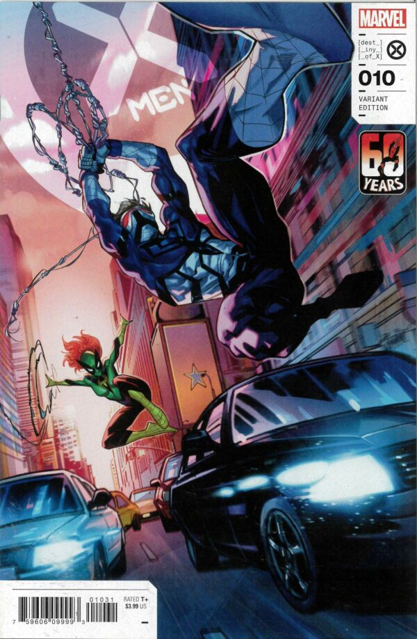 X-MEN (2021 SERIES) #10: Francesco Manna Spider-man cover