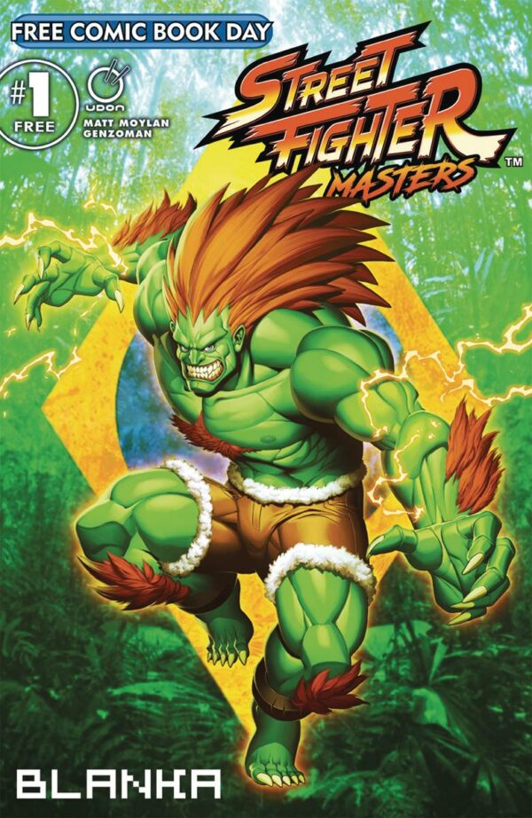 FCBD 2022 #42: UDON ENTERTAINMENT: Street Fighter Masters Blanka #1