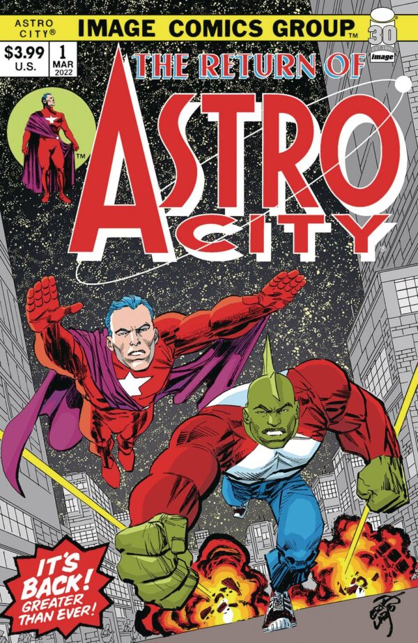 ASTRO CITY: THAT WAS THEN SPECIAL #0: Erik Larsen cover B