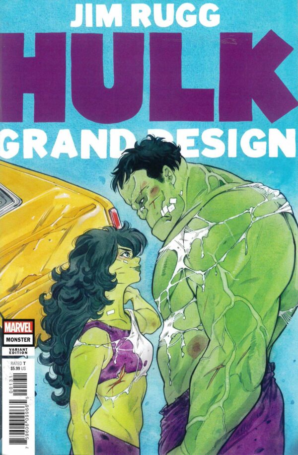 HULK: GRAND DESIGNS – MONSTER #1: Peach Momoko cover