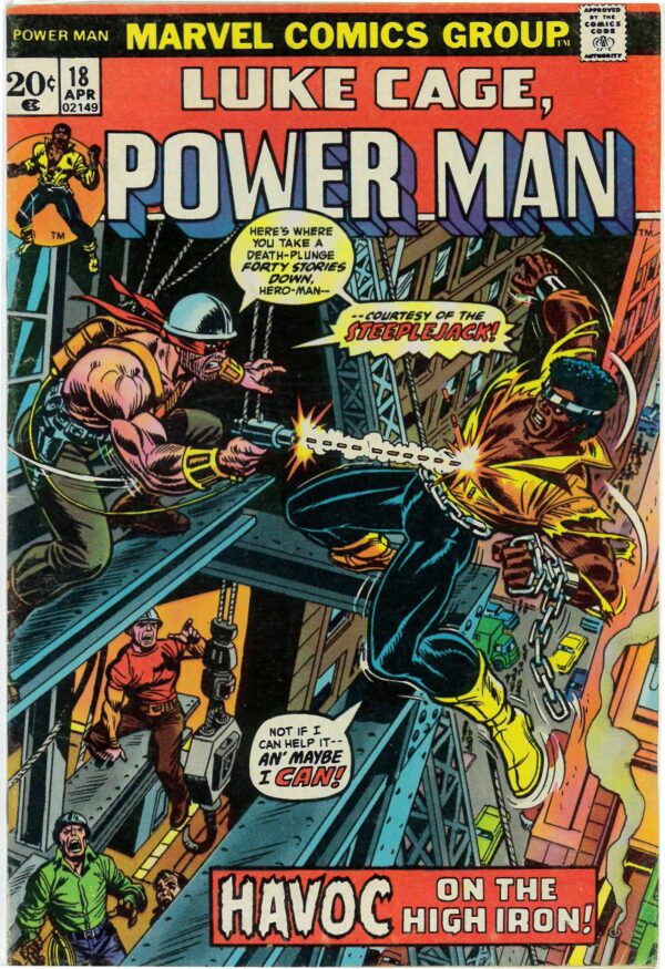 POWER MAN #18: Luke Cage: VF/NM