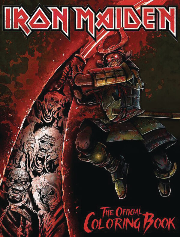 IRON MAIDEN OFFICIAL COLORING BOOK: NM