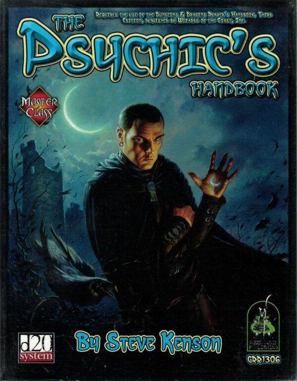 DUNGEONS AND DRAGONS 3.5 EDITION #1306: Psychics Handbook (Green Ronin) – NM – 1306