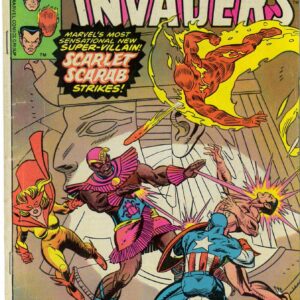 INVADERS (1975-1979 SERIES) #23: 1st appearance Scarlet Scarab – GD