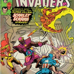 INVADERS (1975-1979 SERIES) #23: 1st appearance Scarlet Scarab – 9.4 – NM