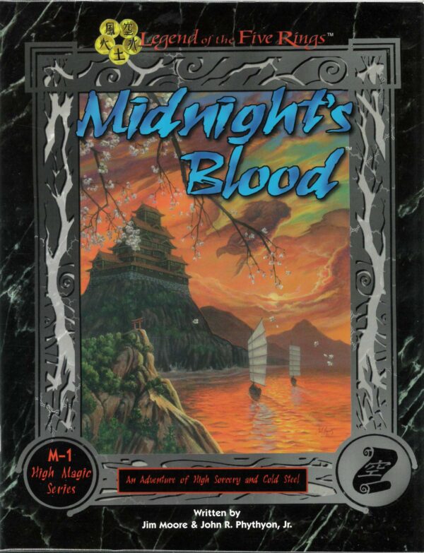 L5R RPG (1ST EDITION) #4005: Midnight’s Blood (M-1) – NM – 4005